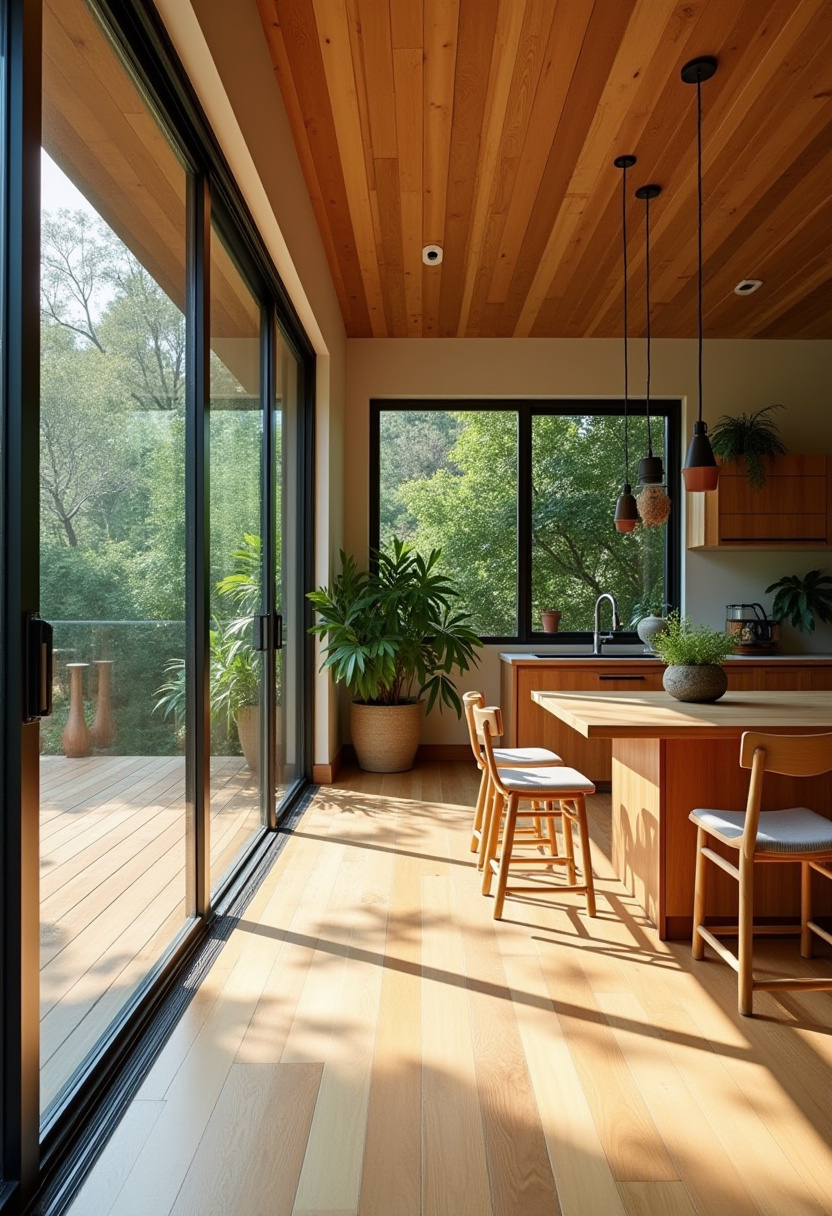 Open Kitchen With Living Room 3