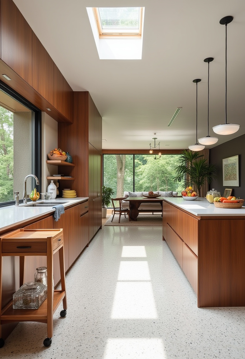 Open Kitchen With Living Room 5