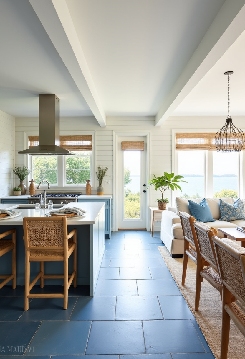 Open Kitchen With Living Room 6