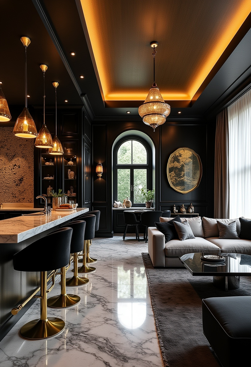 Open Space Living Room And Kitchen Ideas 18