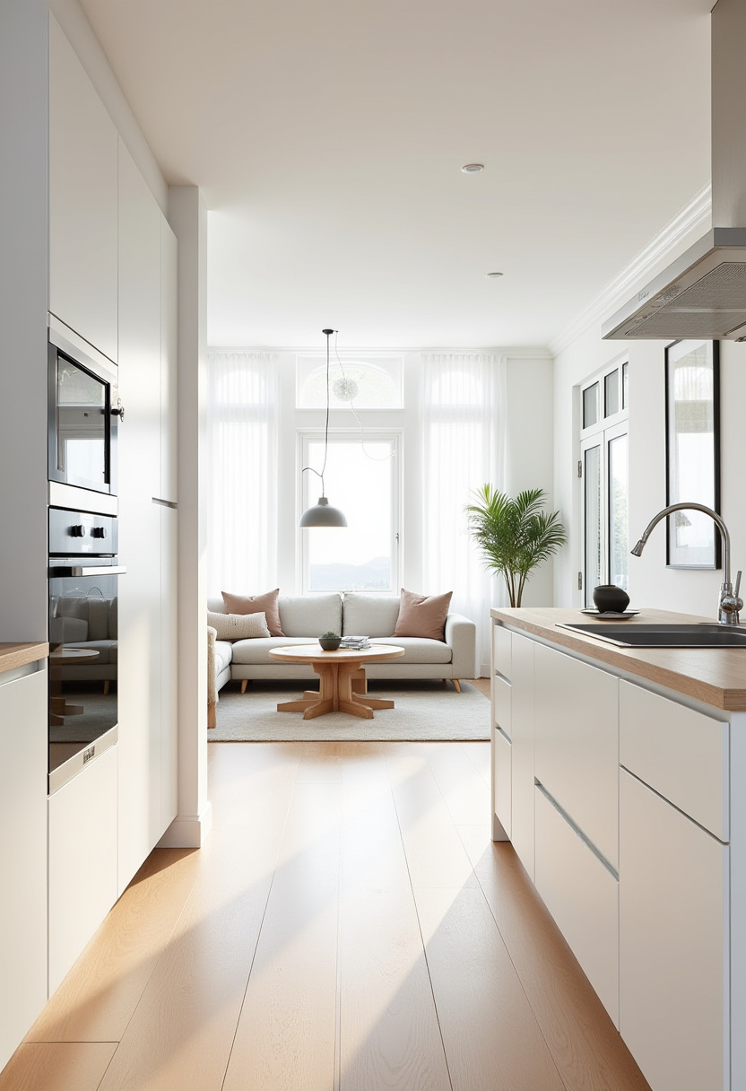 Open Space Living Room And Kitchen Ideas 21