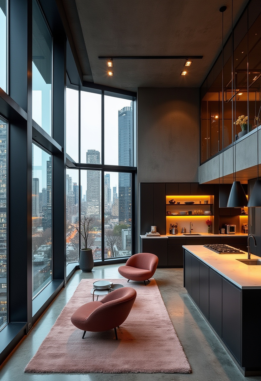 Open Space Living Room And Kitchen Ideas 30