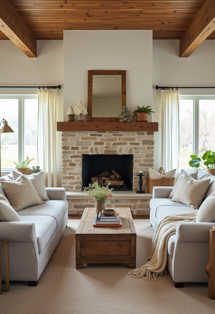 Simple Living Room 11