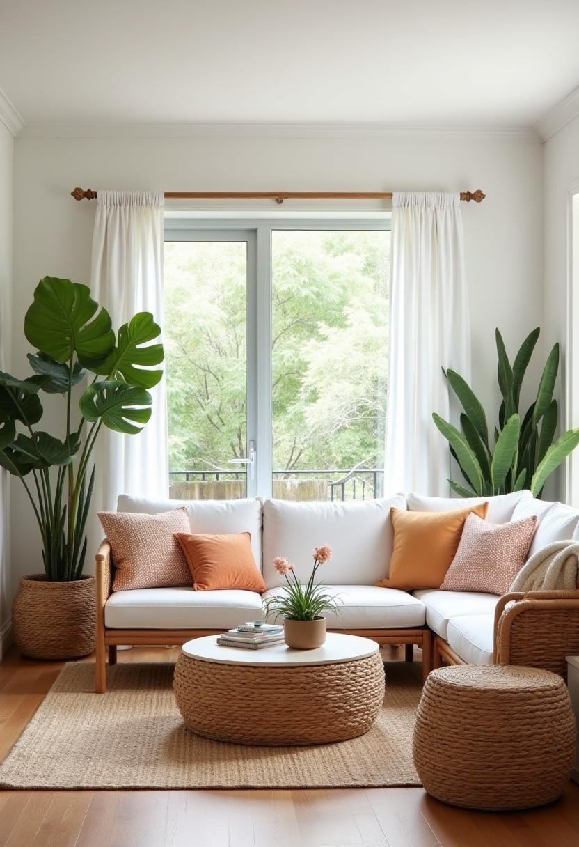 Simple Living Room 13