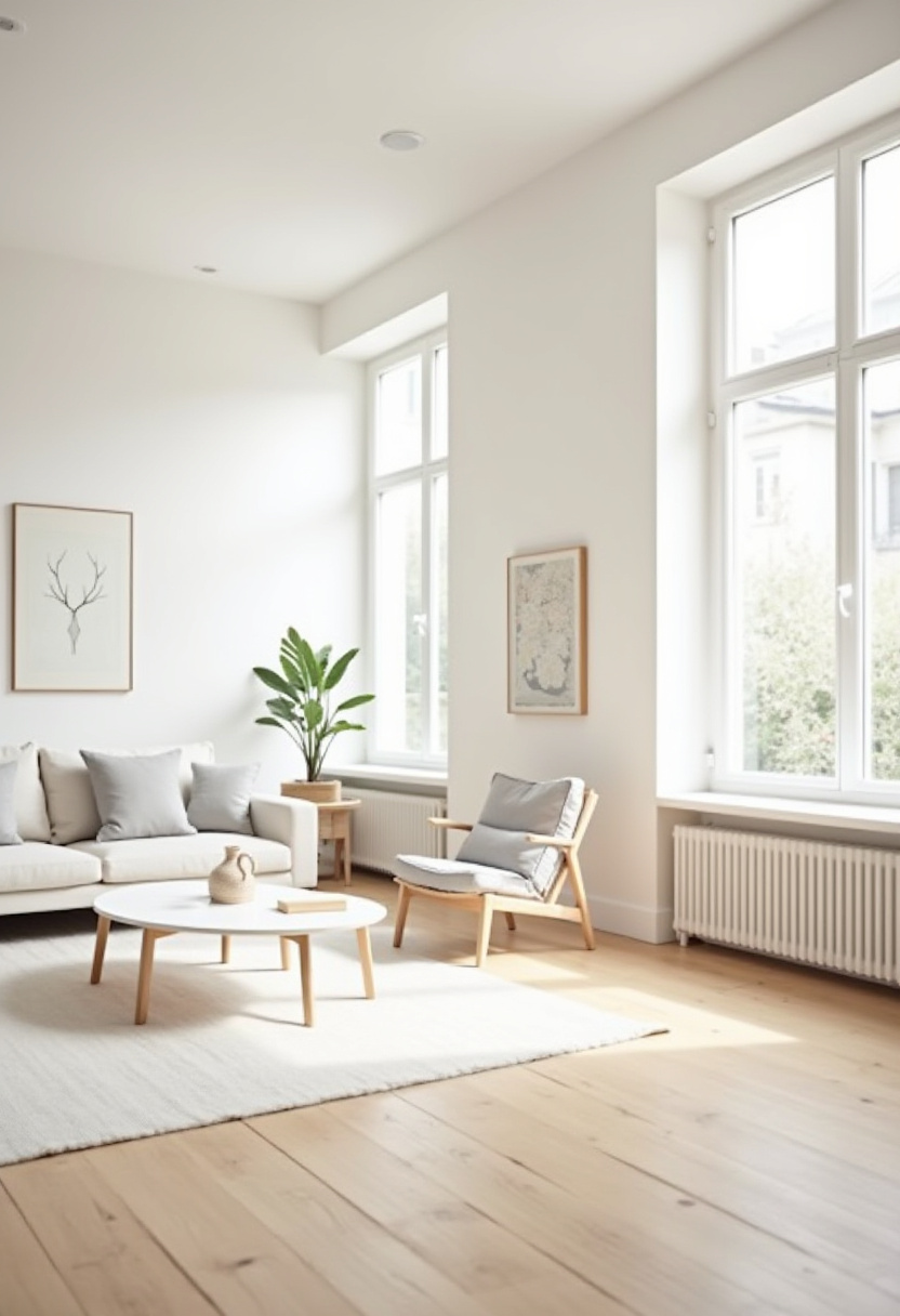 Simple Living Room 19