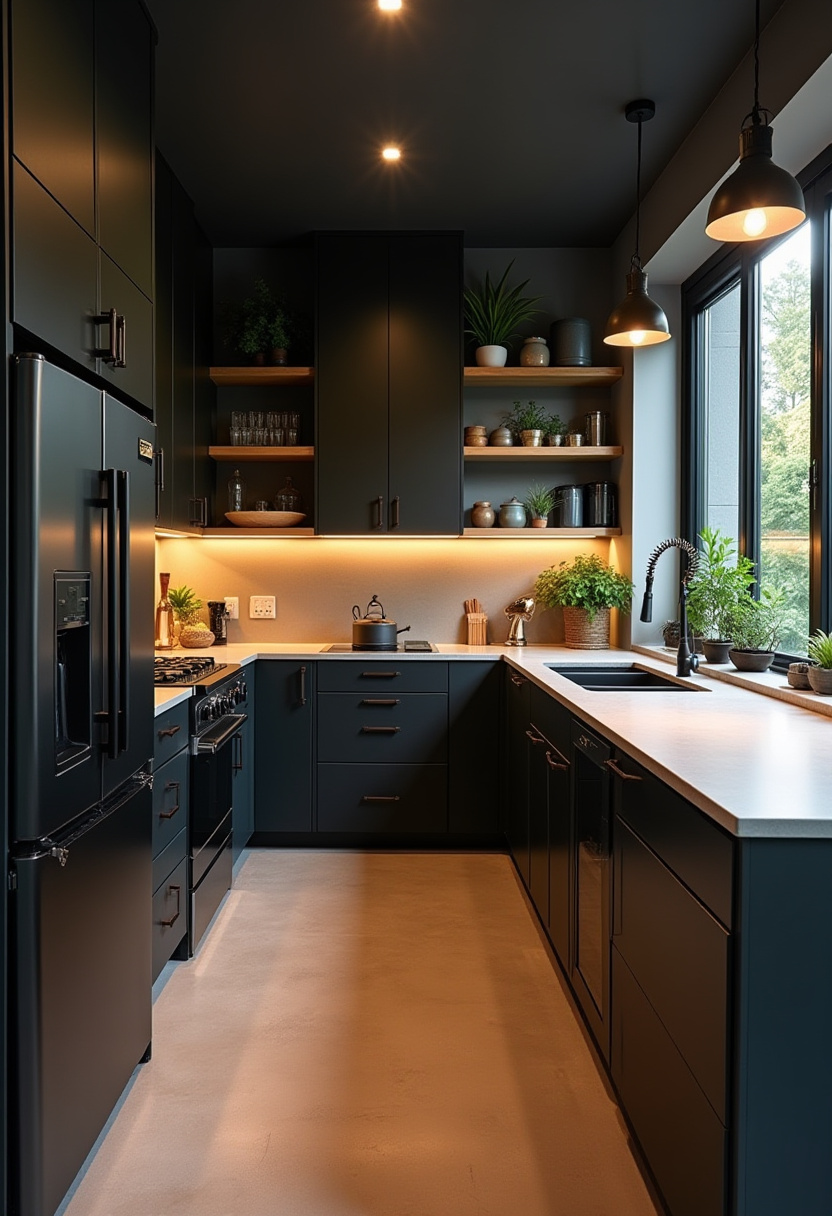 Simple Modern Kitchen 2