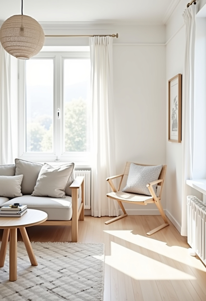 Small Apartment Living Room 29