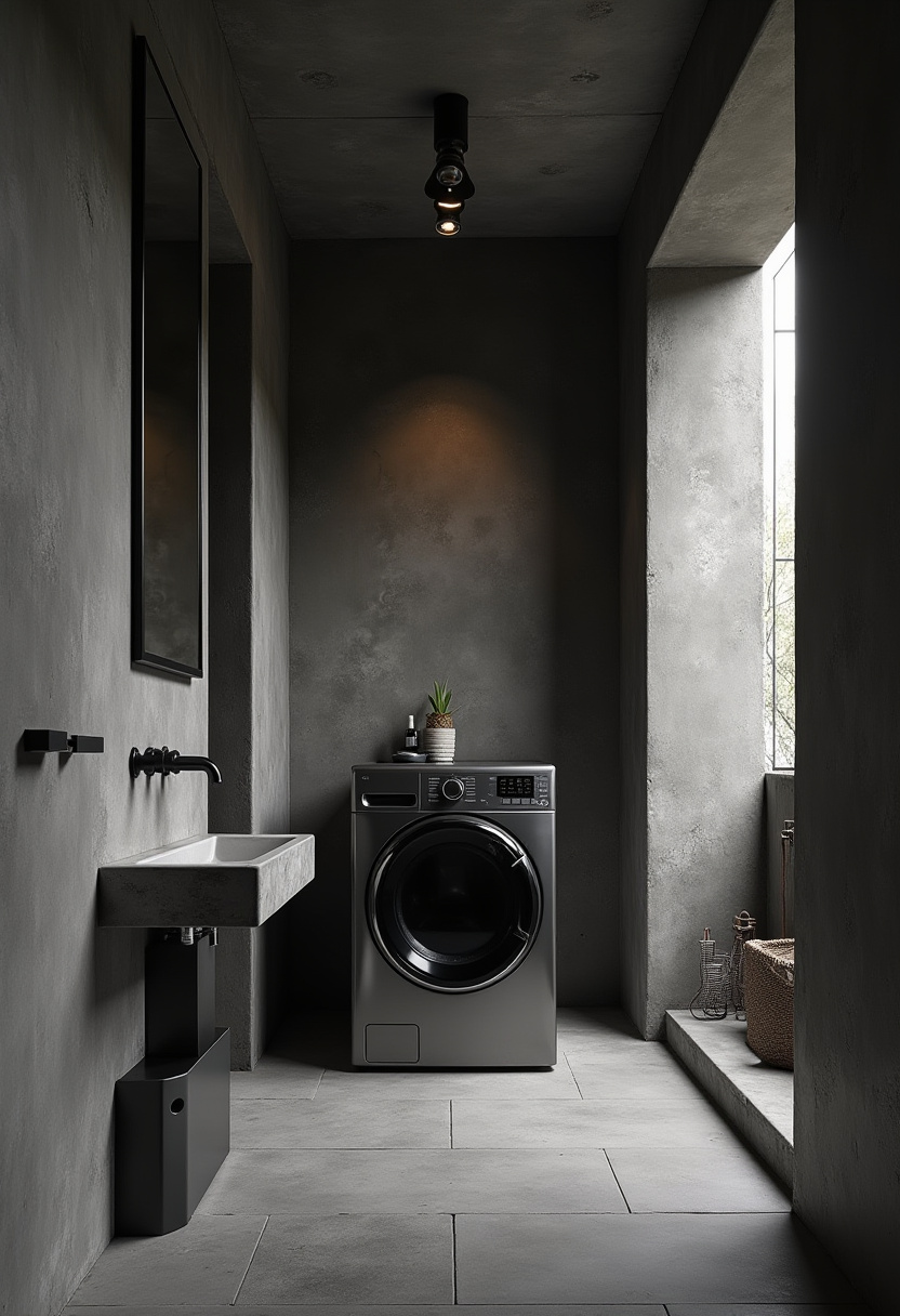 Small Bathroom With Washer And Dryer 21