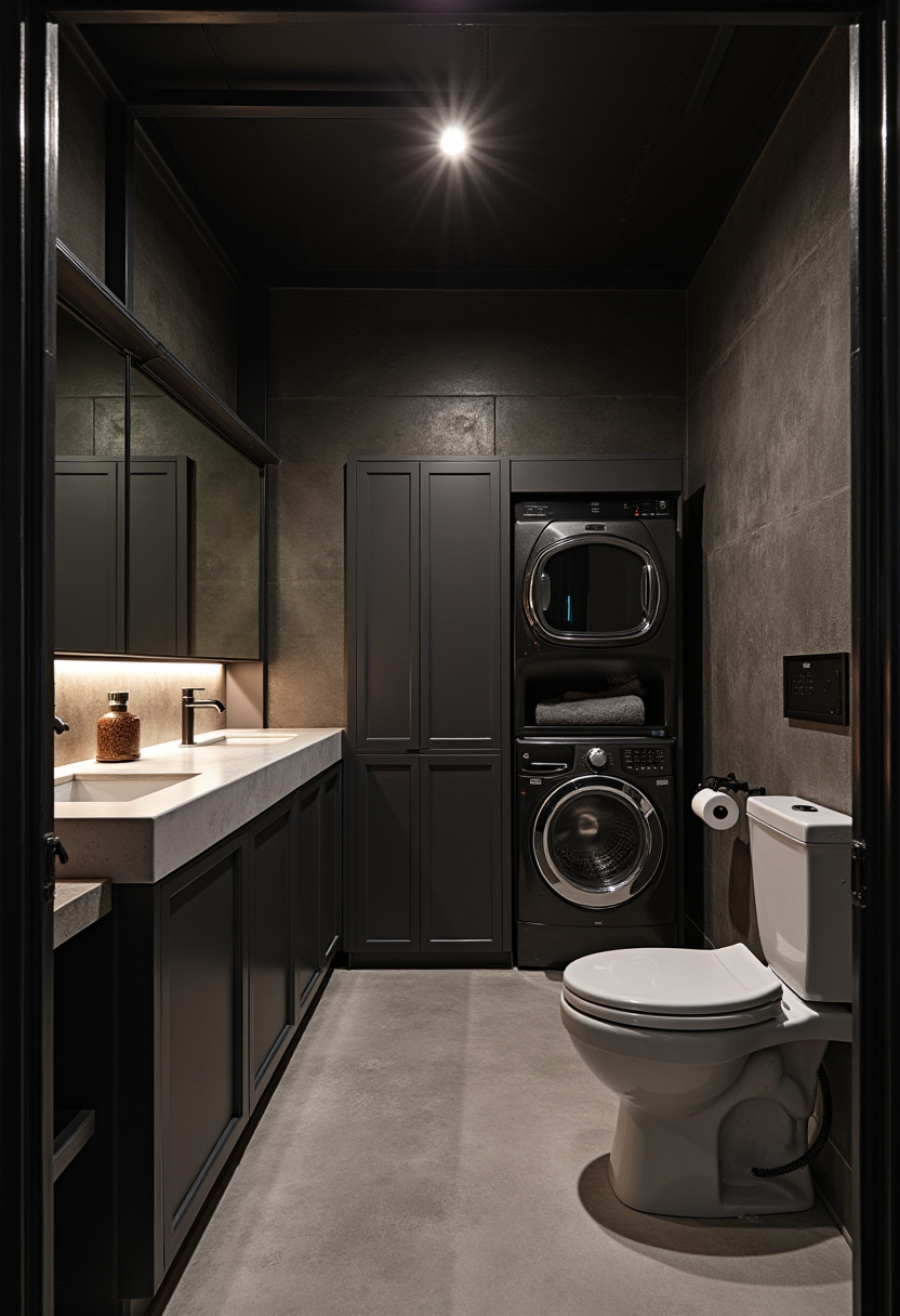 Small Bathroom With Washer And Dryer 28