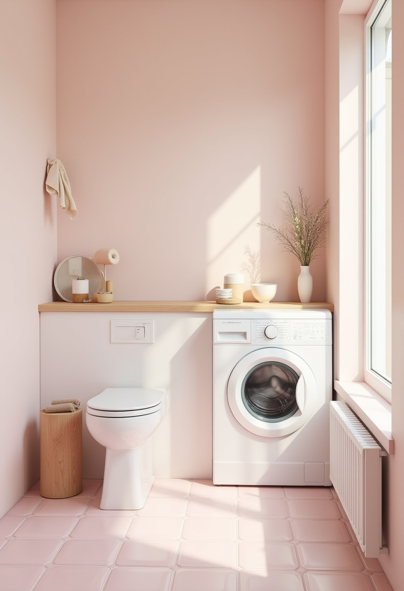 Small Bathroom With Washing Machine 18