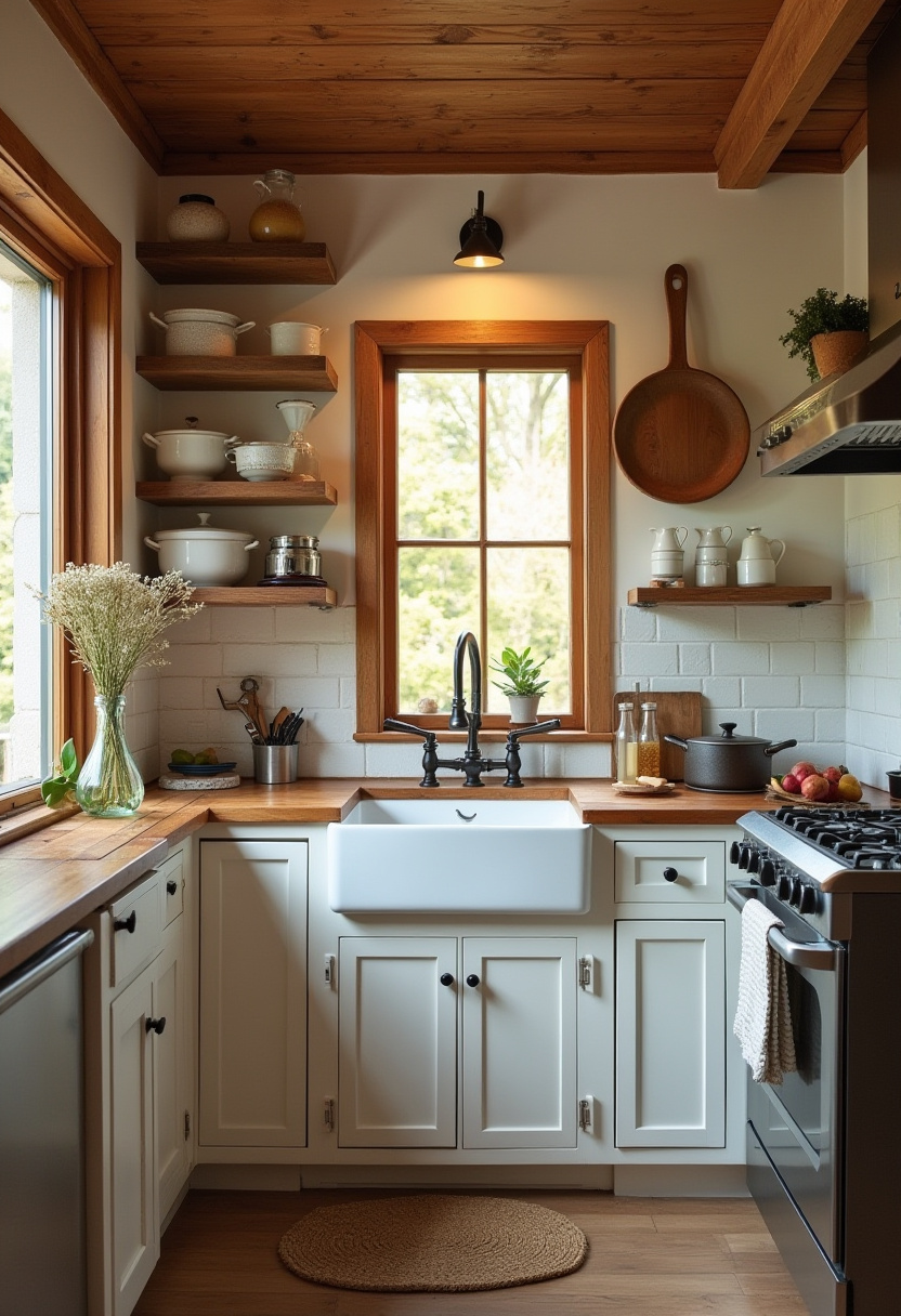 Small Cottage Kitchen 16