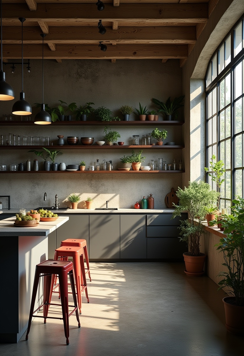 Small Kitchen Open Concept 16