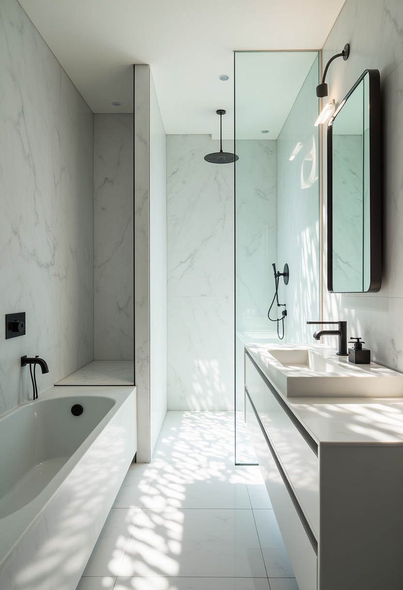 Small Long Bathroom Ideas 4