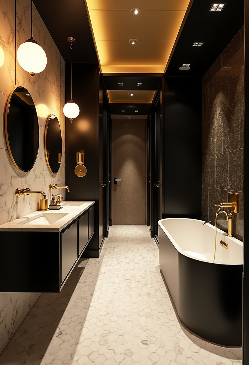 Small Long Bathroom Ideas 5