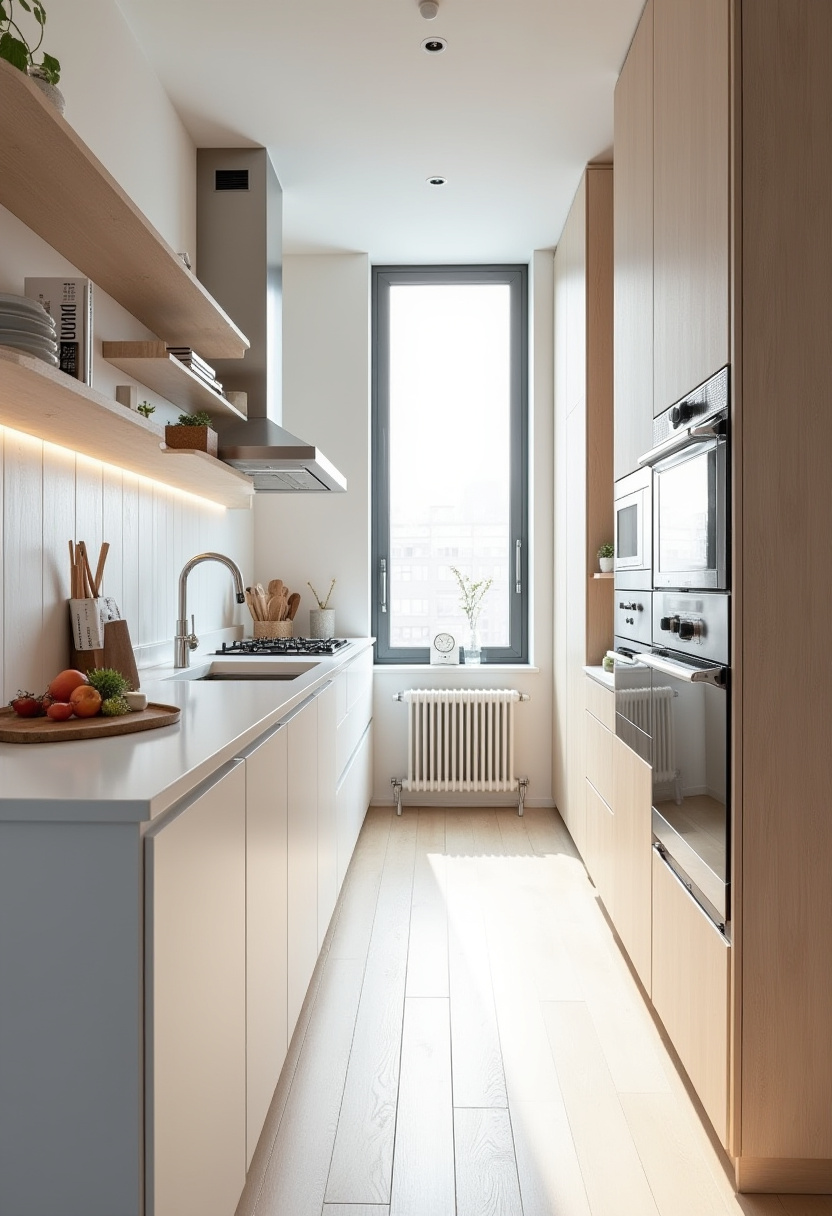 Small Long Kitchen Ideas 1