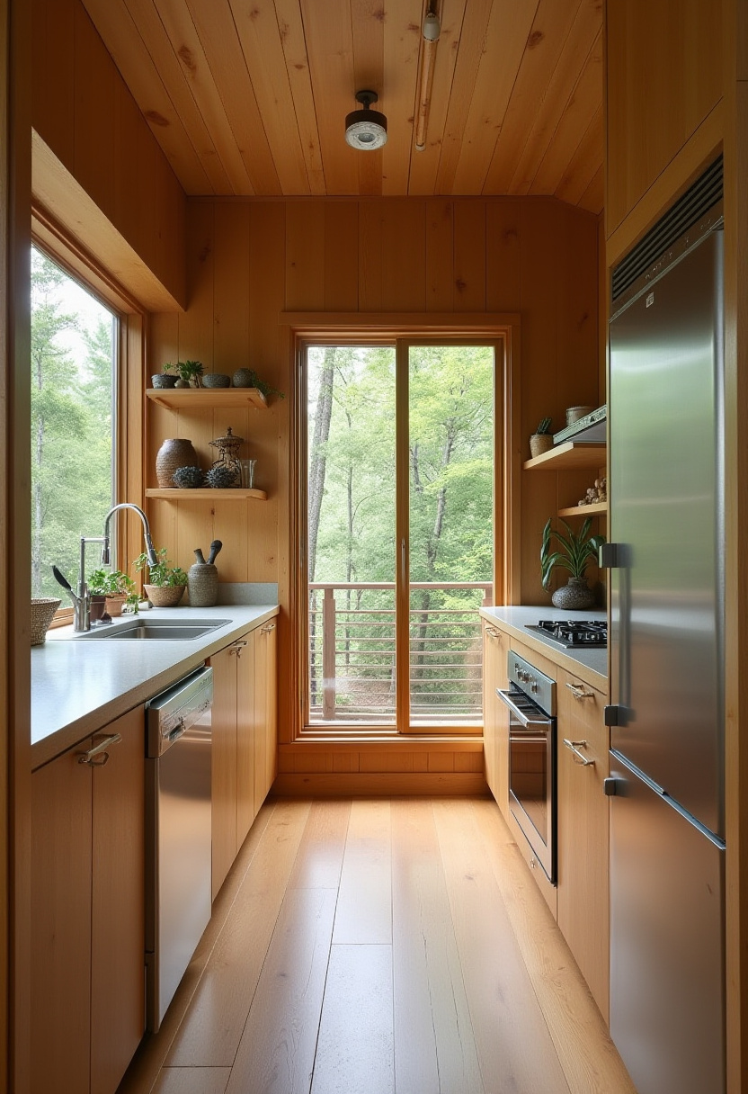 Small Long Kitchen Ideas 14