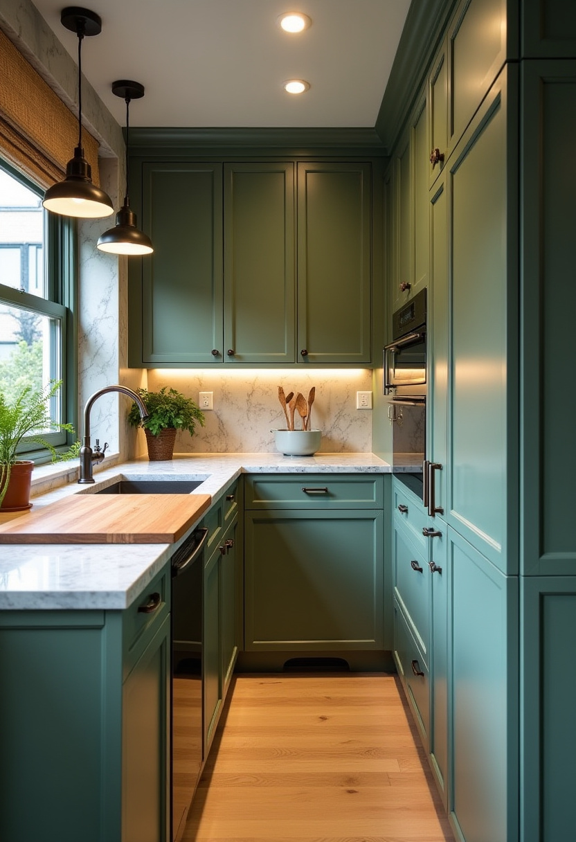 Small Long Kitchen Ideas 2