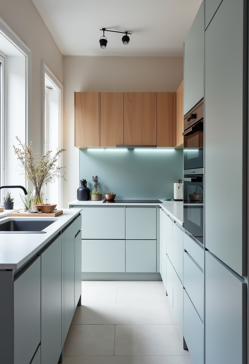 Small Long Kitchen Ideas 20