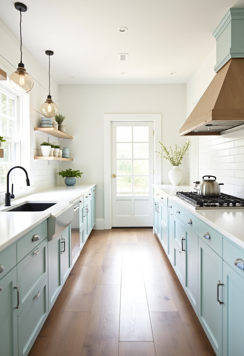 Small Long Kitchen Ideas 21