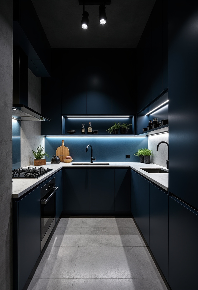 Small Long Kitchen Ideas 26