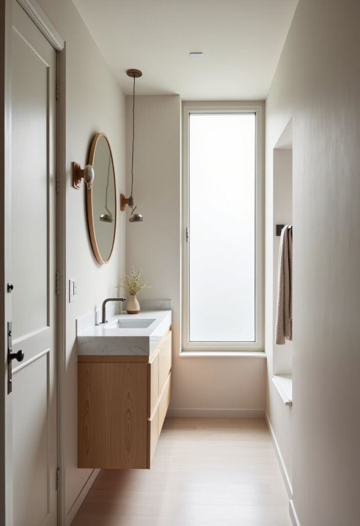 Small Narrow Bathroom 1