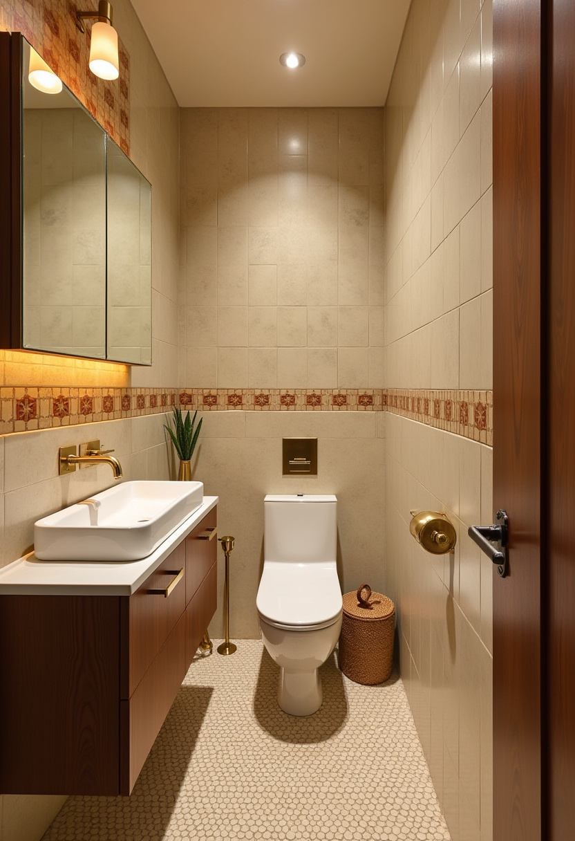 Small Narrow Bathroom 18