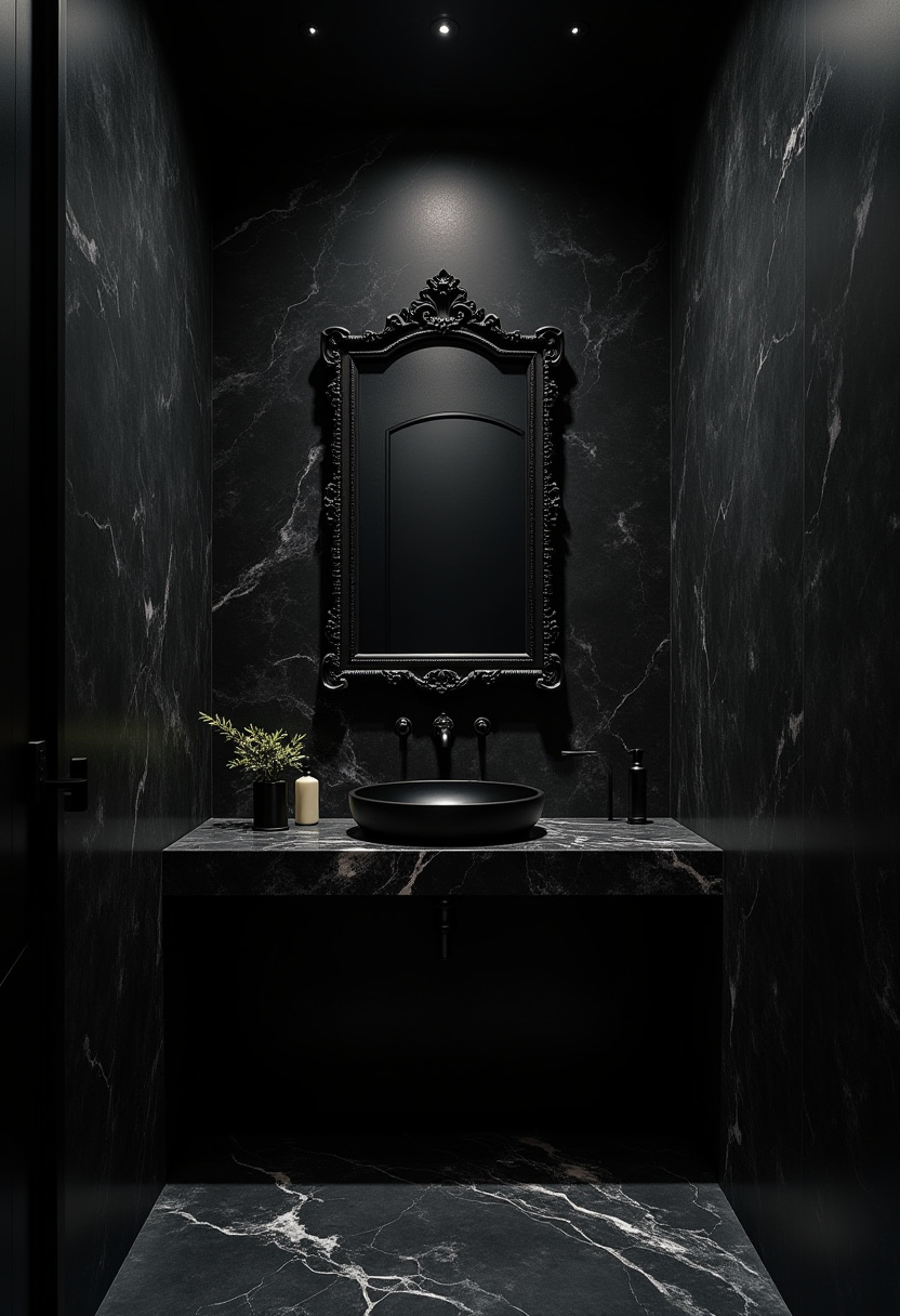 Small Narrow Bathroom 19