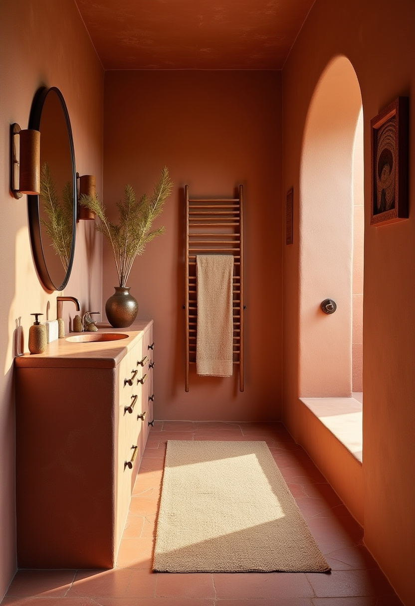 Small Narrow Bathroom 27