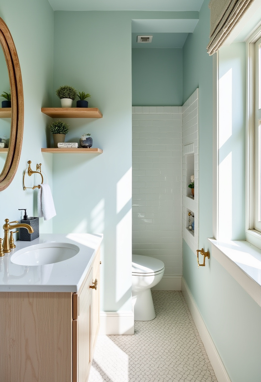 Small Narrow Bathroom 3