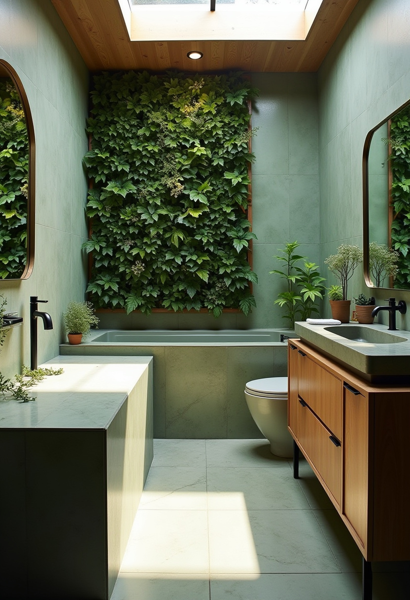 Small Narrow Bathroom 7