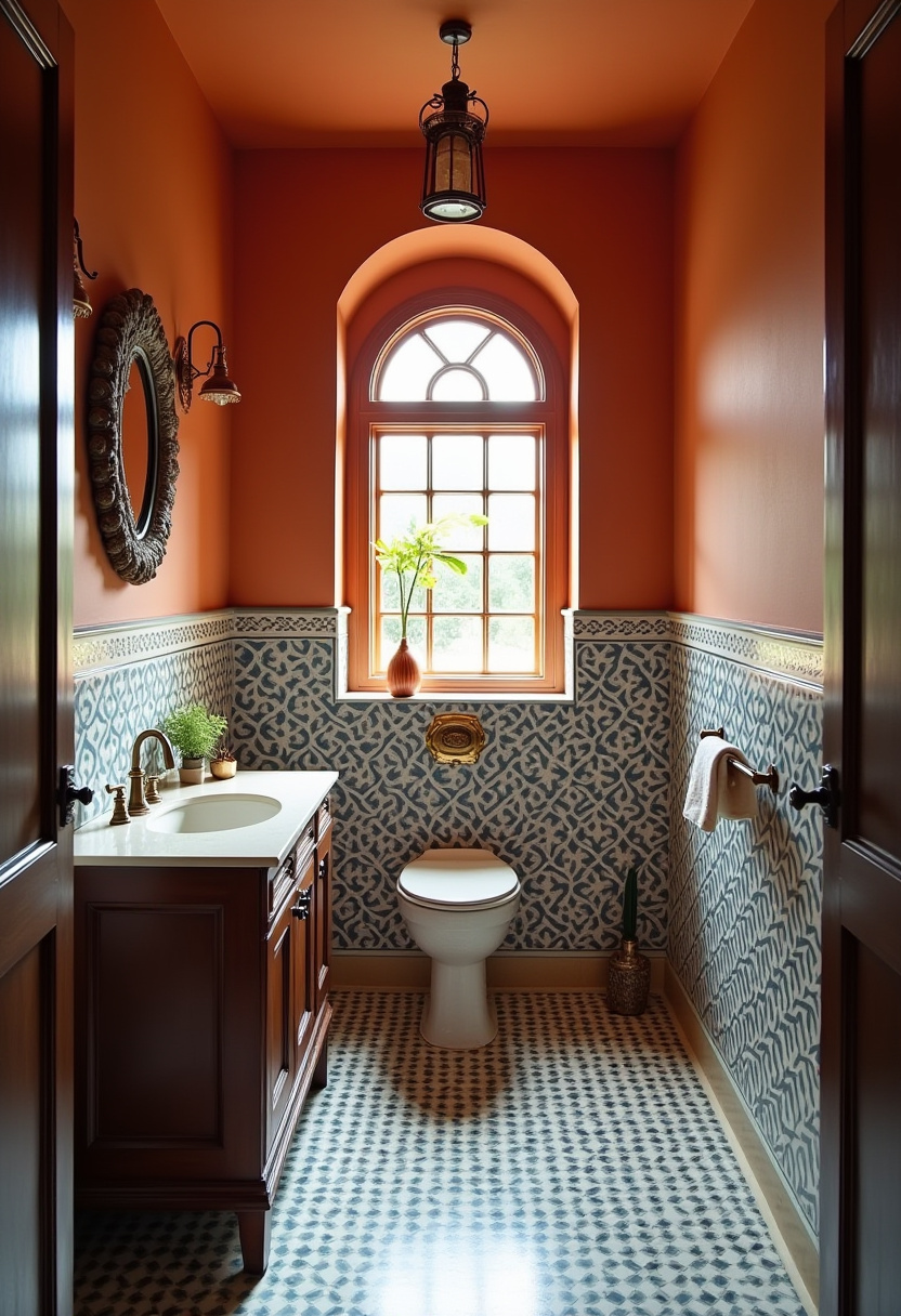 Small Narrow Bathroom 8