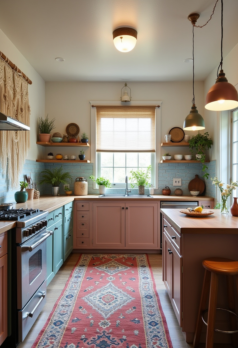 Small Open Concept Kitchen Living Room 13
