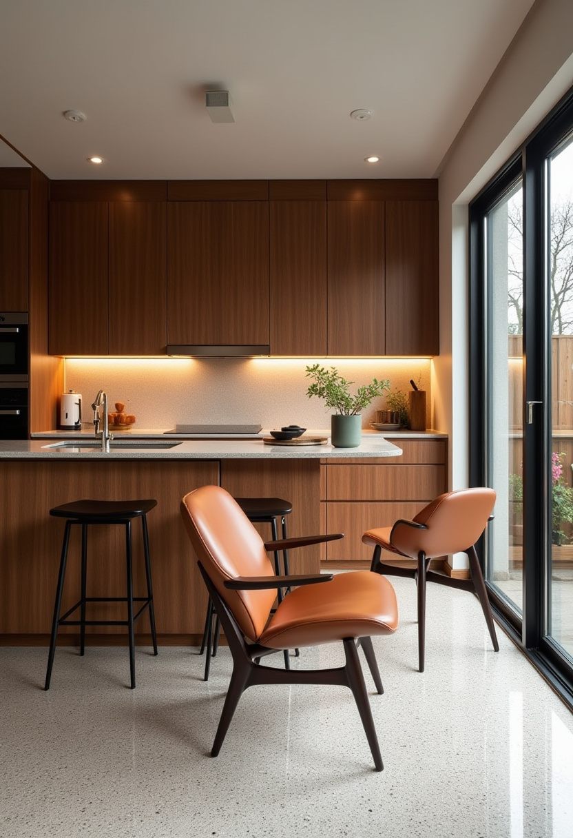 Small Open Concept Kitchen Living Room 23