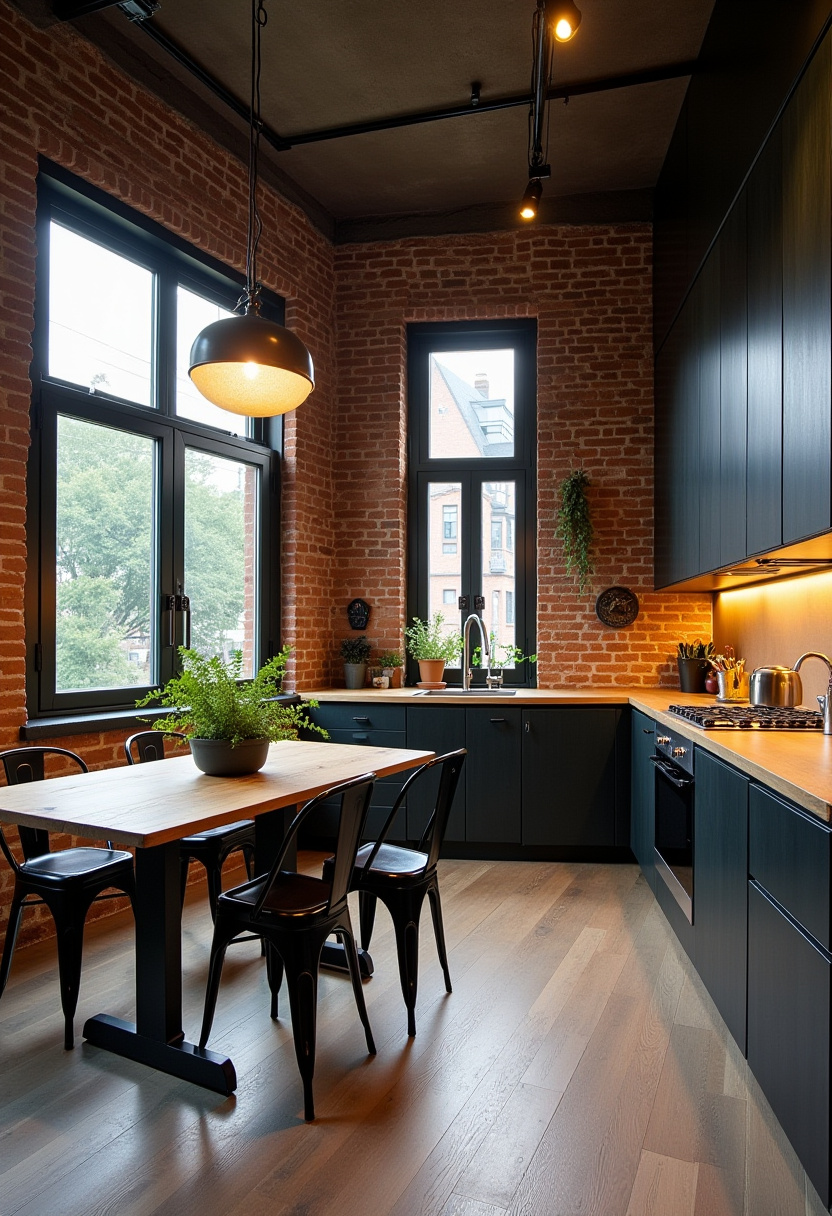 Small Open Concept Kitchen Living Room 26