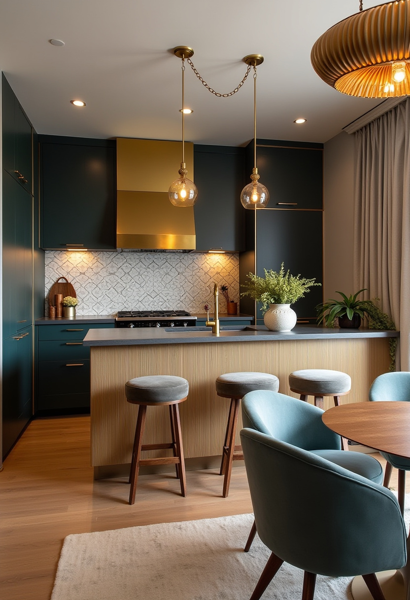 Small Open Kitchen And Living Room Ideas 11