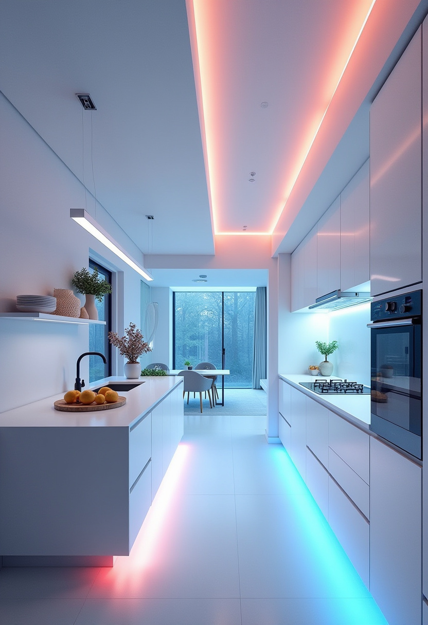 Small Open Kitchen And Living Room Ideas 15