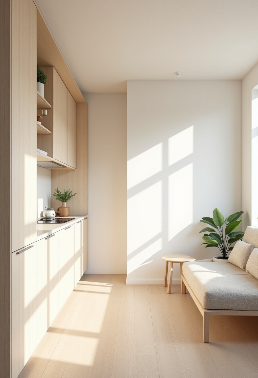 Small Open Kitchen And Living Room Ideas 23