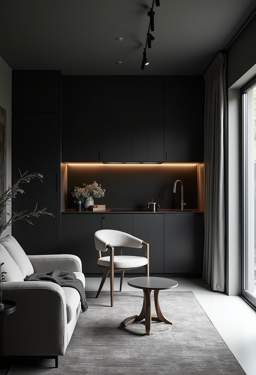 Small Open Kitchen And Living Room Ideas 27