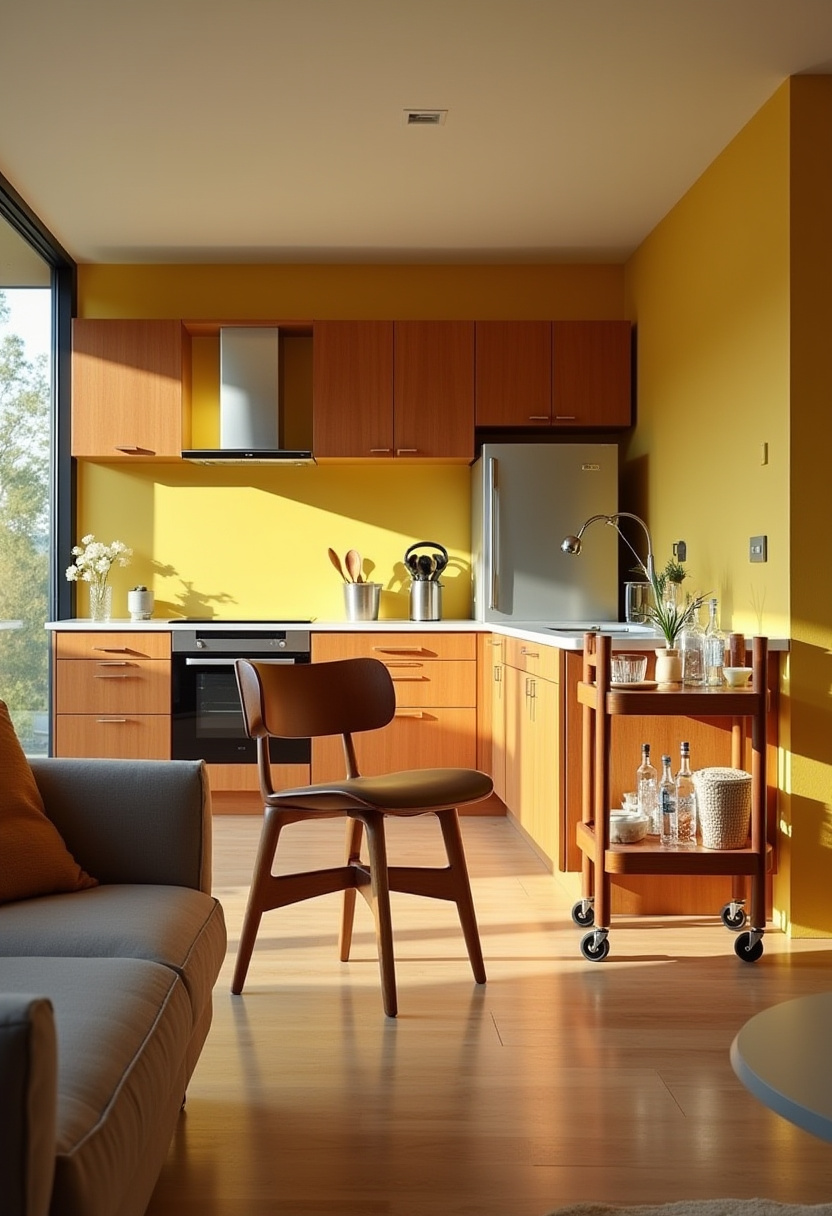 Small Open Kitchen And Living Room Ideas 6