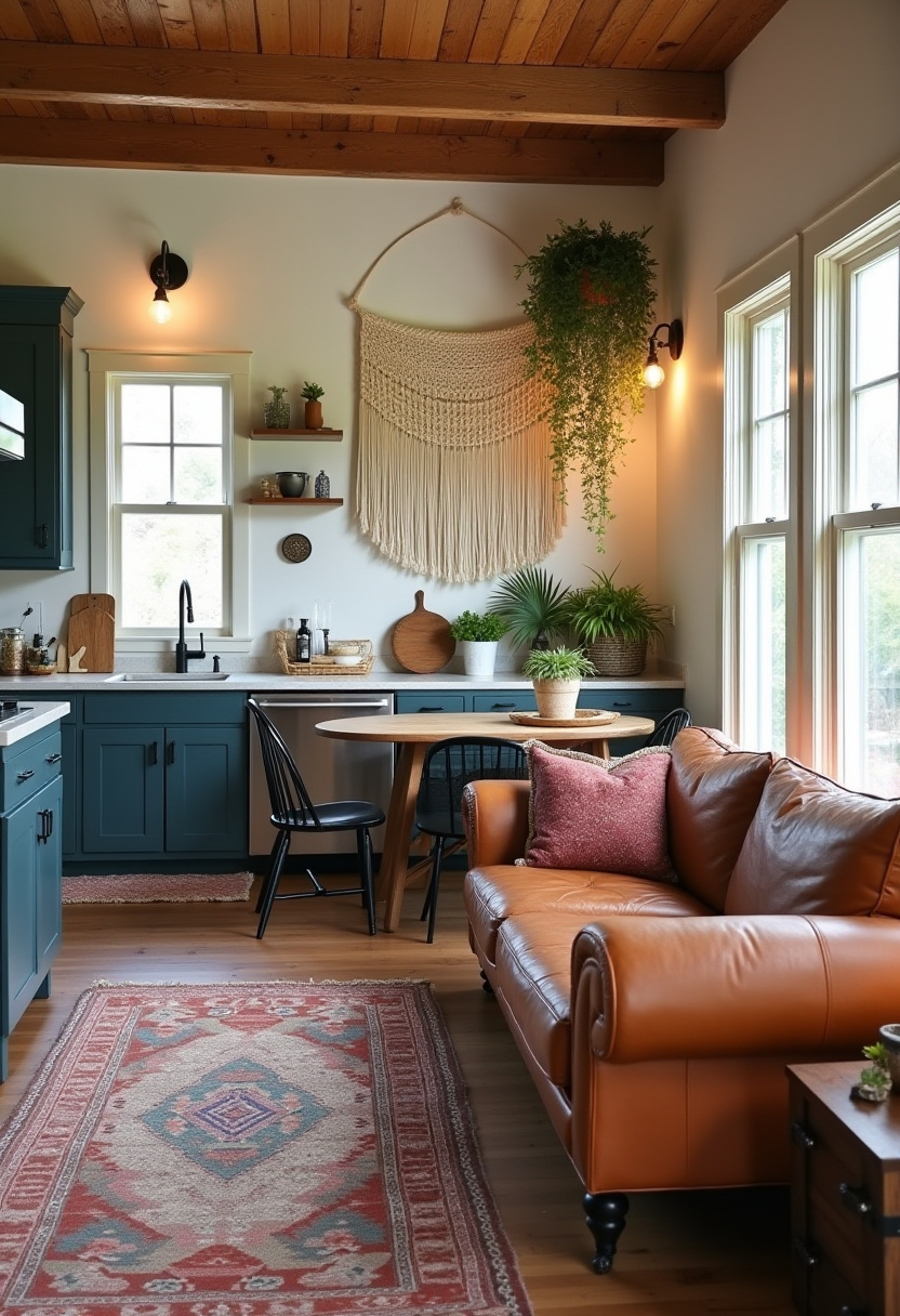 Small Open Kitchen And Living Room Ideas 9