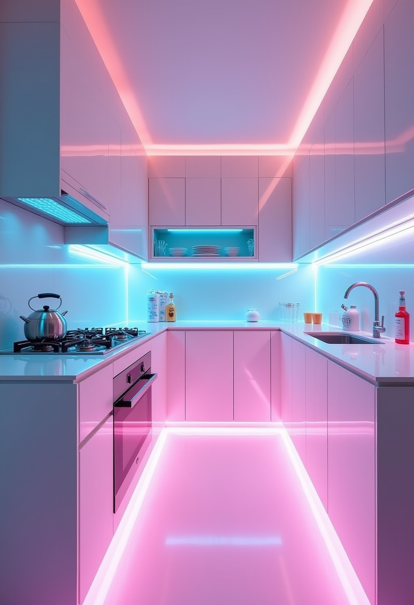 Small Open Kitchen Ideas 14