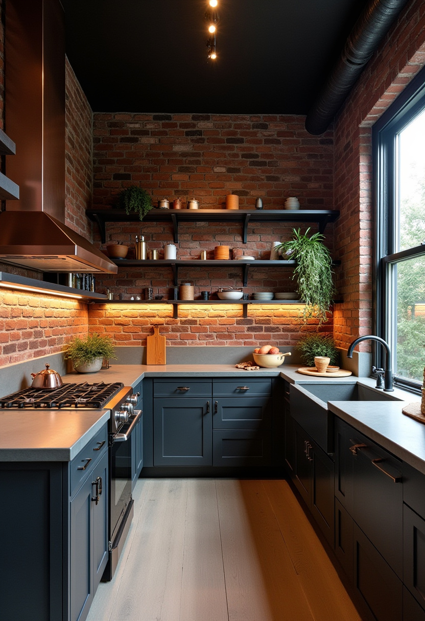 Small Open Kitchen Ideas 22