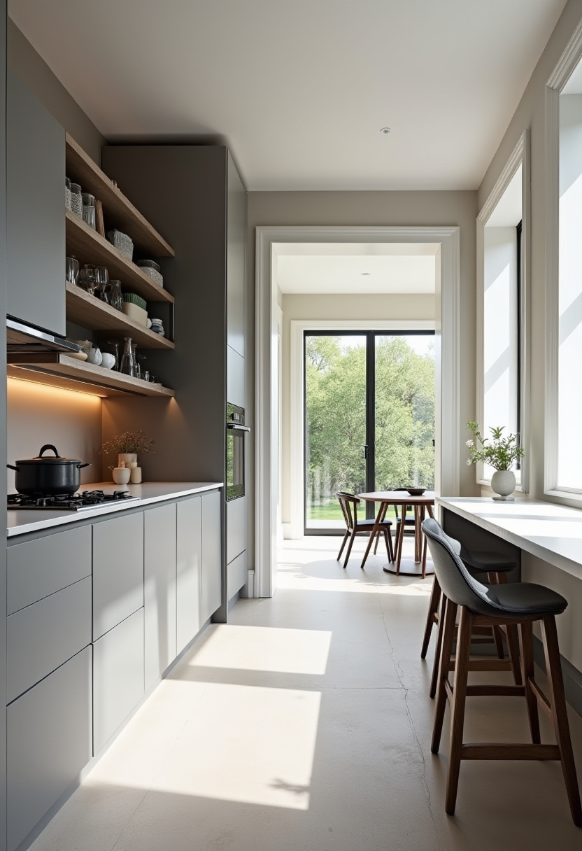 Small Open Kitchen Ideas 24