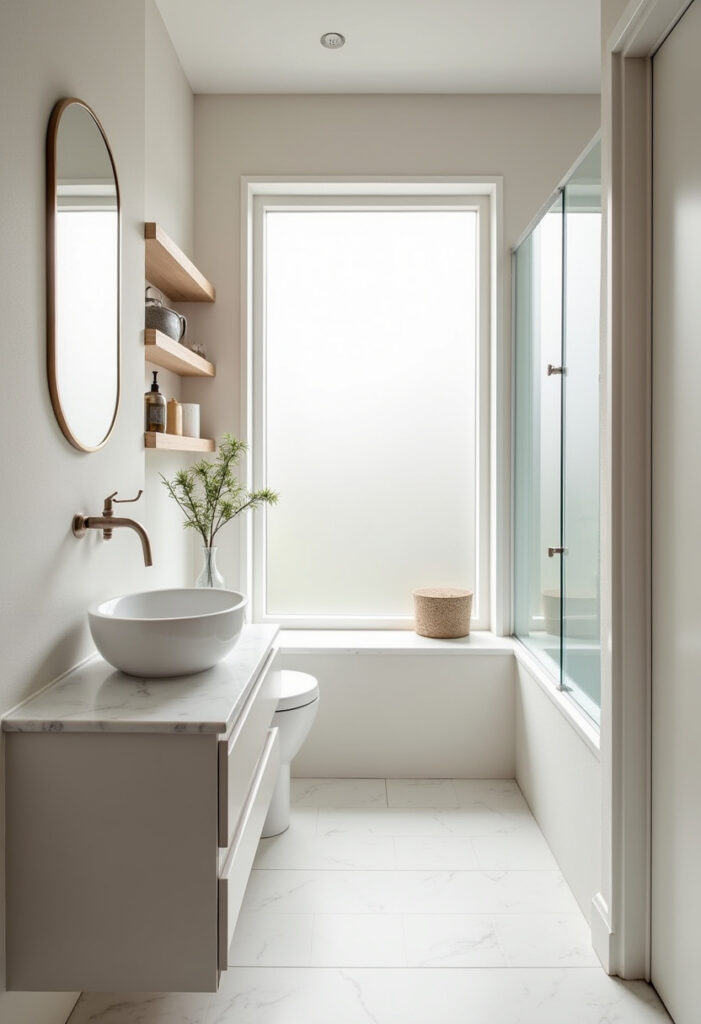 Small Space Bathroom Design 1