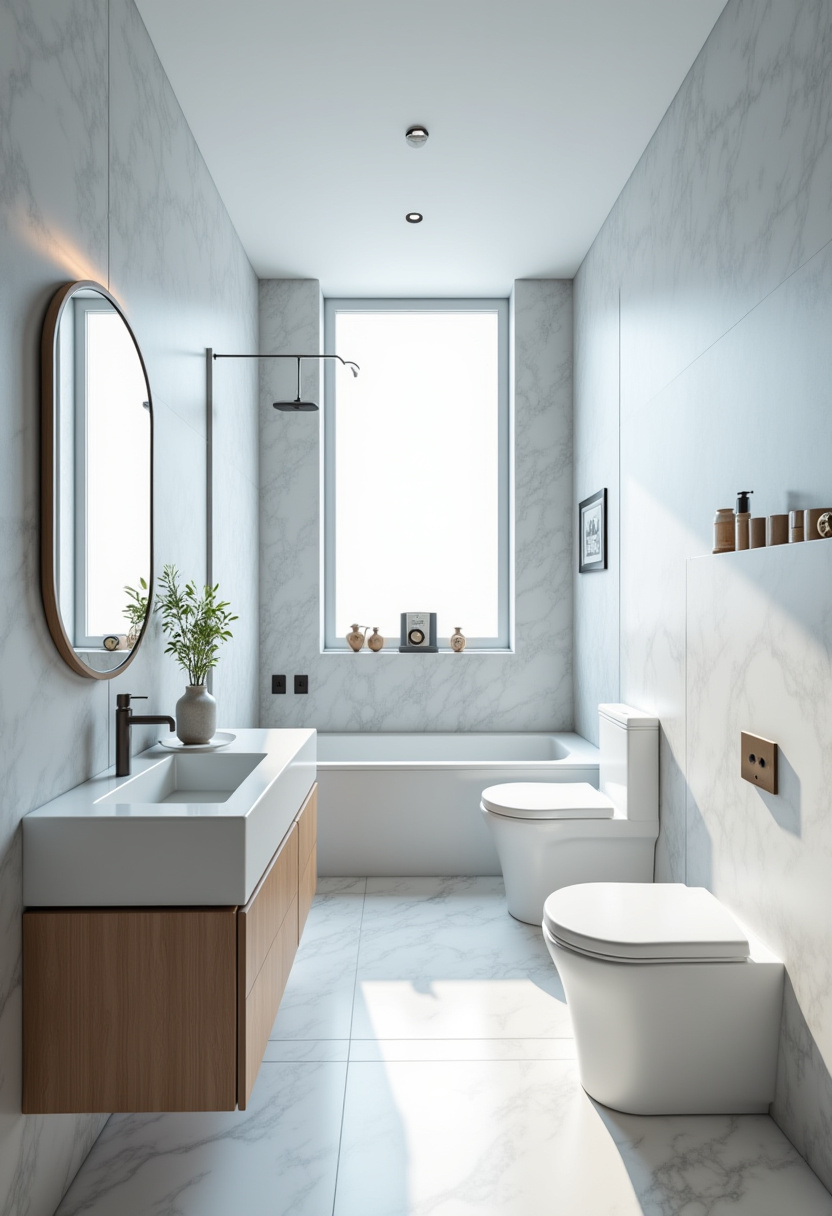 Small Space Bathroom Design 20
