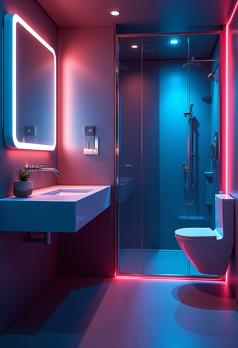 Small Washroom Design 9