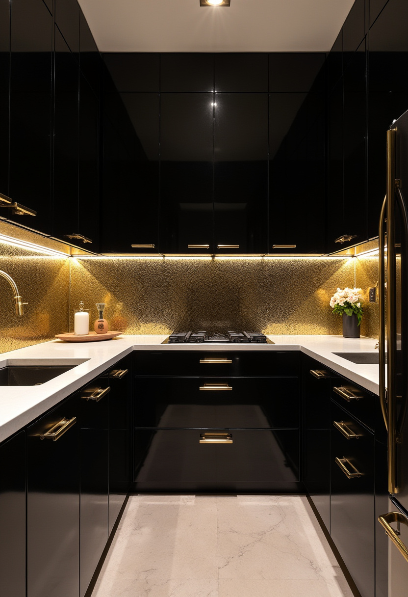 Square Kitchen Design 15