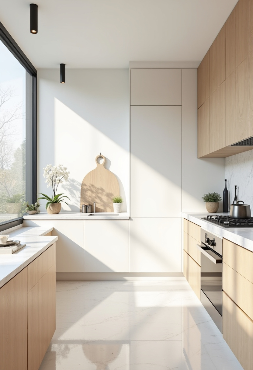 Square Kitchen Design 16
