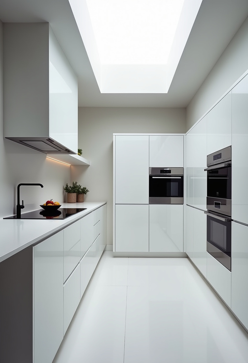Square Kitchen Design 4