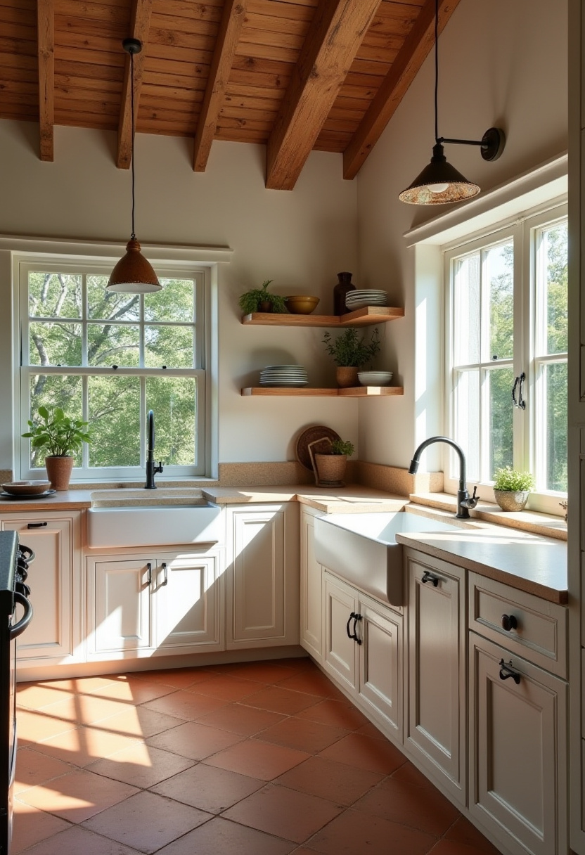 Square Kitchen Design 5